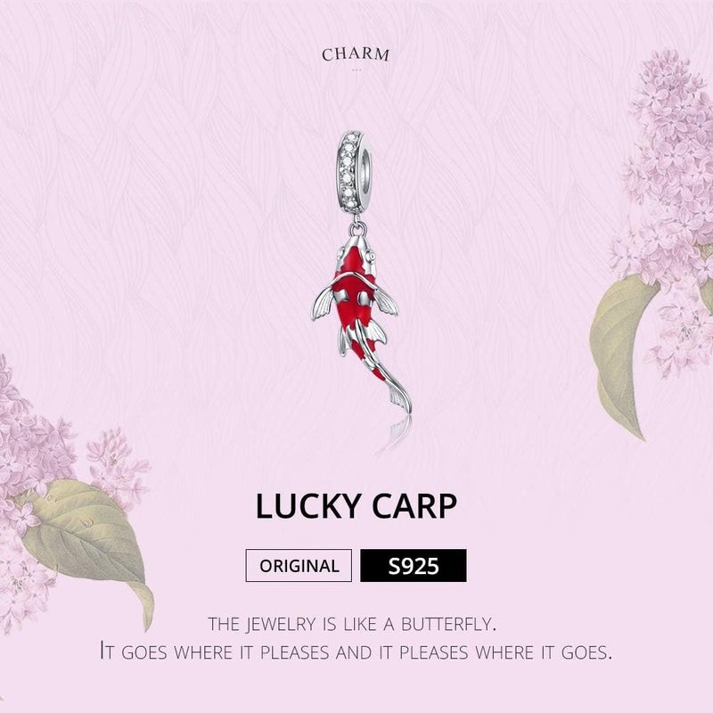 VOROCO Store Charm 925 Sterling Silver Bracelet Necklace Pendant Bead Charms Jewelry Gift for Women Mother Daughter Grandma Family Friends - Image 5